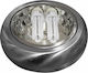 Adeleq Outdoor Ceiling Flush Mount E27 in Silver Color 3-722766