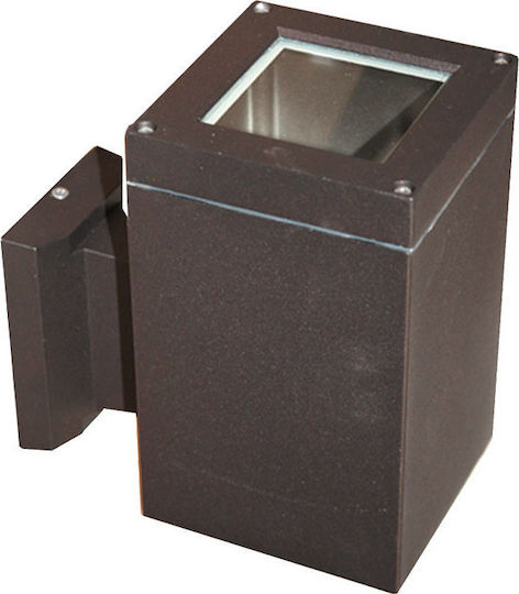 Adeleq Wall-Mounted Outdoor Spot Light E27 IP44 10.8x10.8εκ.