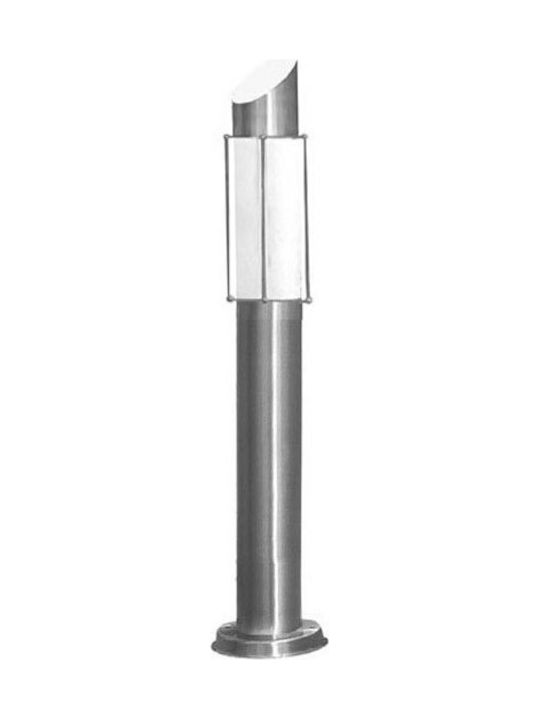 Adeleq Outdoor Floor Lamp Kleine Post IP44 for E27 Bulb Silber