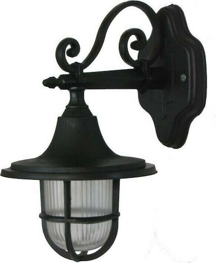 Heronia LP-700ΑΚ Wall-Mounted Outdoor Lantern E27 IP23 26x19εκ.