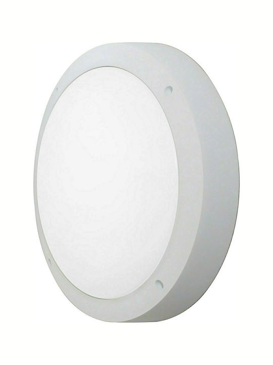 Heronia SLP-40Α Waterproof Wall-Mounted Outdoor Ceiling Light IP54 E27 White