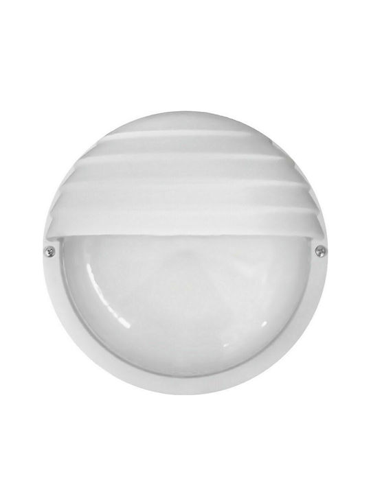 Heronia SLP-250 Wall-Mounted Outdoor Turtle Light IP23 E27 White