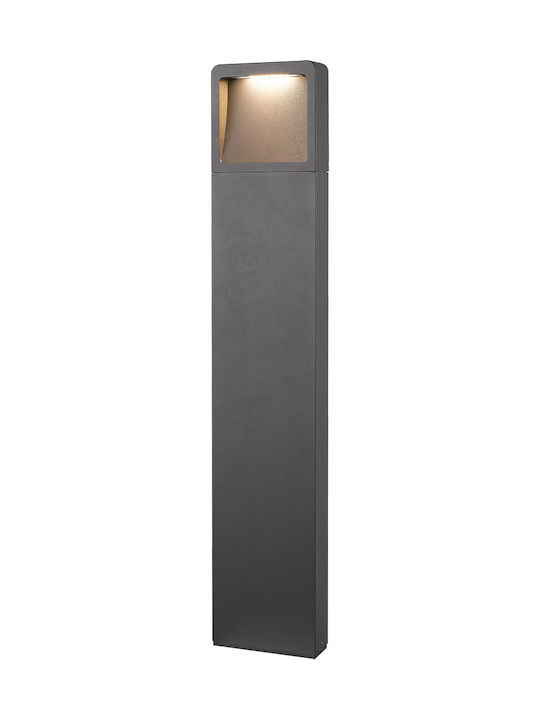 VK Lighting VK/02097/AN/W Outdoor Small Post Lamp Built-In Led Black