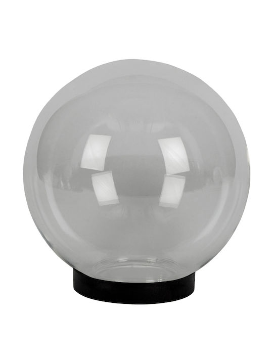 VK Lighting Outdoor Globe Lamp E27 Transparent