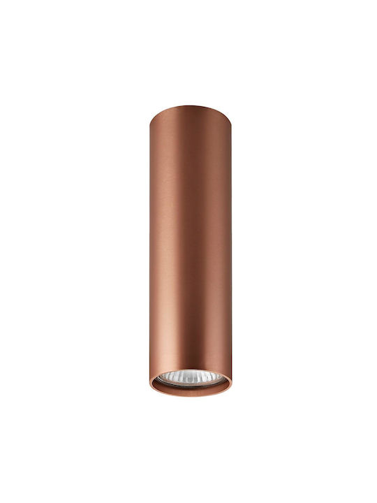 VK Lighting Single Spot with Socket GU10 in Copper Color