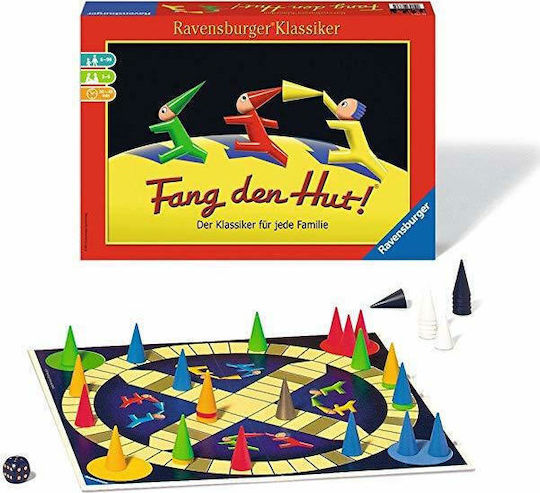 Board Game Πιάσε τα καπέλα! for 2-6 Players 6+ Years Old (EN) Ravensburger