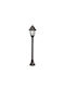 Ideal Lux Anna Außenstehlampe für Außenbereich 23W IP55 für E27 Lampensockel Schwarz