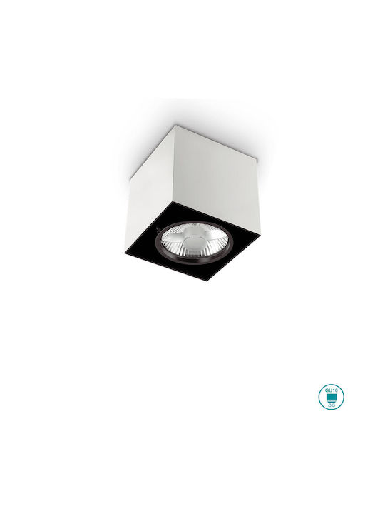 Ideal Lux Mood Outdoor Ceiling Spot in White Color 140933