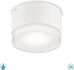 Ideal Lux Urano Outdoor Ceiling Spot GX53 in White Color 168036 Ideal Lux Urano Outdoor Ceiling Spot GX53 in White Color 168036