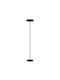 Ideal Lux Colonna Outdoor Floor Lamp 15W IP20 for GX53 Light Bulb Base Black