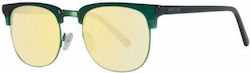 Benetton Men's Sunglasses with Green Plastic Frame BE997S 04