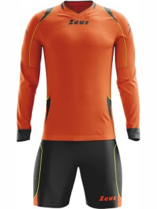 Zeus Paros Set Style Goalkeeper Football Orange...