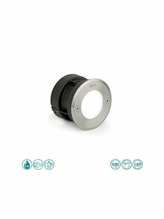 Faro Barcelona Wandmontiertes Außen-Spotlight LED IP67 3W