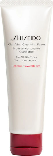Shiseido Gesichtsreiniger Schaumstoff mit Feuchtigkeitsspendender & Antioxidativer Wirkung 125ml
