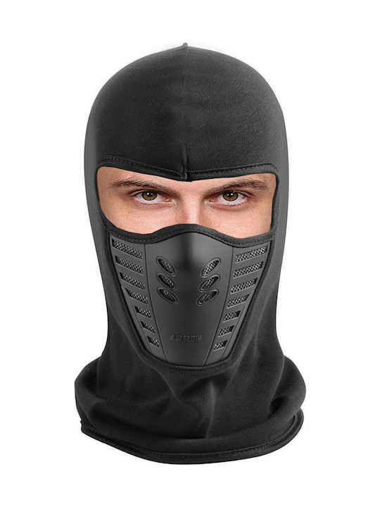 AGVpro Ninja Full Face Μπαλακλάβα Αναβάτη Μοτοσυκλέτας Fleece Μαύρο Χρώμα