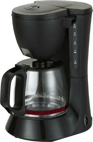 Bella Cucina BC KAF 3007 Filter Coffee Machine 600W Black