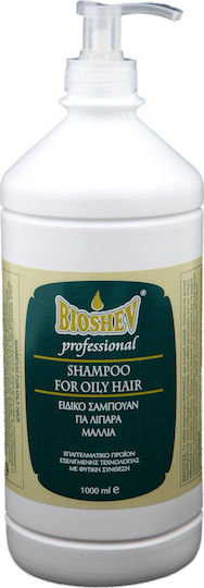 Bioshev Professional Sampon De Par Pentru Volum Și Strălucire Pentru Păr Gras 1000ml
