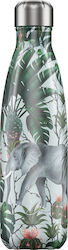 Chilly's Tropical Bottle Thermos Stainless Steel BPA Free Multicolour 500ml 200332