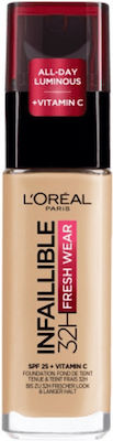 L'Oreal Paris Infaillible 32H Fresh Wear Flüssiges Make-up 220 Sand 30ml