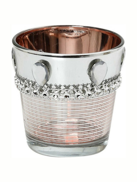 Espiel Candle Holder suitable for Tealights in Silver Color