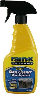 Rain X Plastic Water Repellent Spray de curățare / lustruire și protecție pentru bord auto 500ml