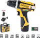 F.F. Group CDD 12V Plus Drill Driver Battery 12...