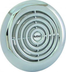 Mmotors MM-100 Настенен Вентилатор 100мм Сребрист