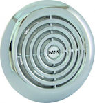 Mmotors MM-100 De perete Ventilator de Baie 100mm Argint