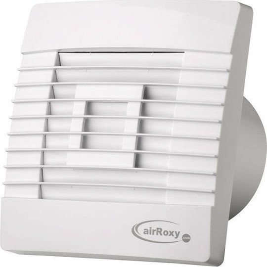 AirRoxy Prestige 100 Wall-mounted Ventilator Bathroom 100mm White