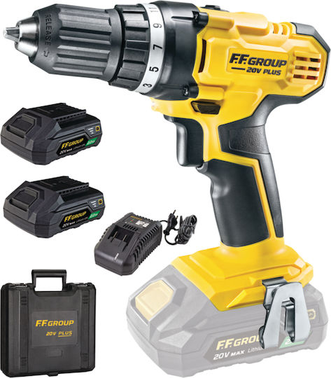 FFG CDD/35 20V Plus Δραπανοκατσάβιδο Μπαταρίας 20V 2x2Ah