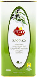 Alta Kouzina Olive Oil Κλασσικό Ελαιόλαδο 4lt in a Metallic Container