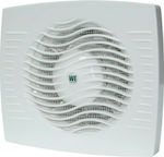 Mmotors WE-90 Wall-mounted Ventilator Bathroom 90mm White
