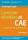 Common Mistakes at Cae