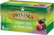 Twinings Πράσινο Τσάι Πράσινο Τσάι 25 Φακελάκια με Άρωμα Φρούτα του Δάσους