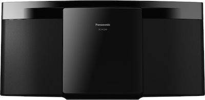 Panasonic Ηχοσύστημα 2.0 SC-HC200 20W με CD Player και Bluetooth Μαύρο