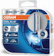 Osram Xenarc Cool Blue Intense Car D3S Light Bulb Xenon 6000K Cold White 42V 35W 2pcs