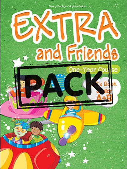 Extra & Friends Junior A+b St/bk (+alphabet+multi-rom+iebook)