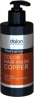 Dalon Hairmony Color Hair Mask Vopsea Temporară Cupru 300ml