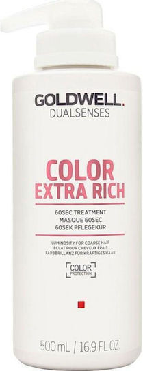 Goldwell Dualsenses Color Extra Rich 60sec Hair Mask for Color Protection 500ml