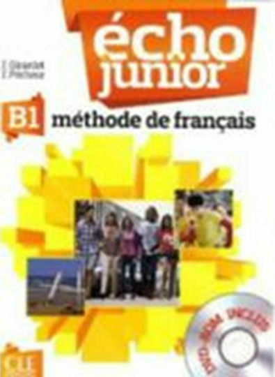 ÉCHO JUNIOR B1 METHODE (+ DVD-ROM)