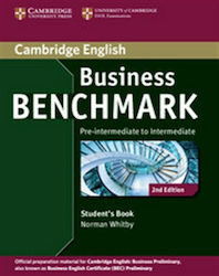 BUSINESS BENCHMARK PRE-INTERMEDIATE + INTERMEDIATE BEC PRELIMINARY Student 's Book 2nd edition