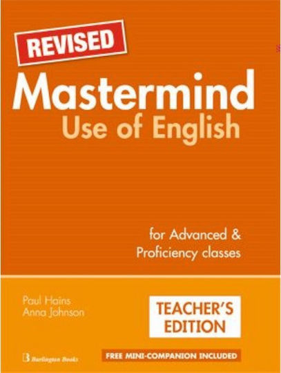 Mastermind Use of English Advanced + Proficiency Teacher 's Book Revised