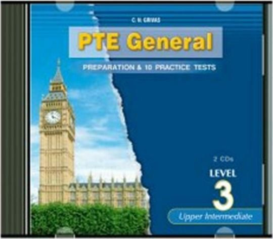 Pte General Level 3 Preparation & 10 Practice Tests Cd (2)