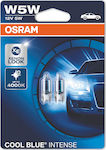 Osram Lămpi Autoturismului Cool Blue Intense Xenon Look W5W 12V 5W 2buc