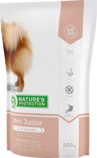 Nature's Protection Mini Junior 2kg Dry Food for Adult Small Breed Dogs with Poultry and Rice
