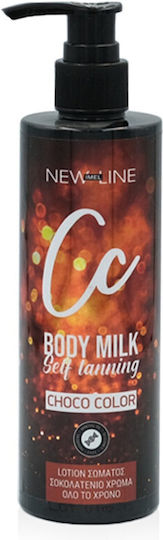 Imel Körper Lotion Choco Farbe Selbstbräuner Lotion Selbstbräuner 250ml