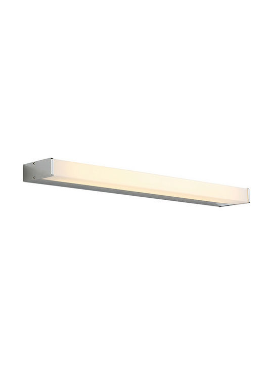 Zambelis Lights Modern Wandleuchte mit Integriertem LED und Warmweißes Licht Weiß Breite 55cm