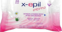 x-epil Intimo Șervețele Pentru Igiena Intimă A Zonei Sensibile x-epil Intimo Șervețele Pentru Igiena Intimă A Zonei Sensibile