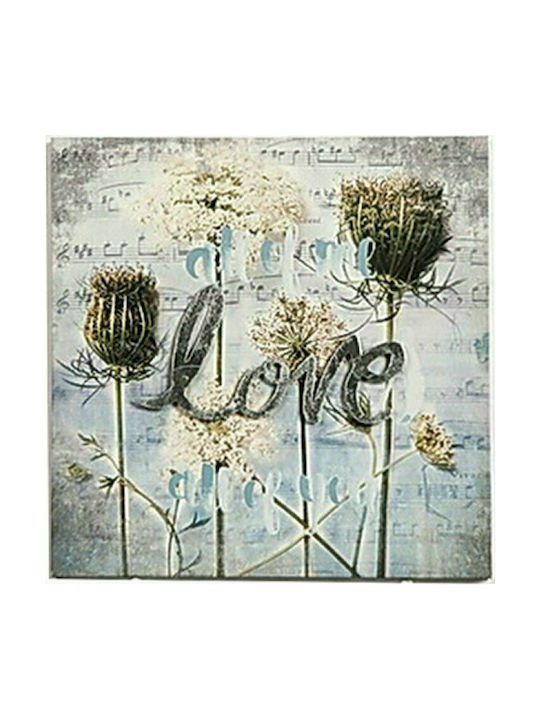 Zaros Πίνακας σε Καμβά 30x30cm