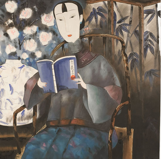 Zaros Tablou Pictură în ulei pe Pânză 80x80cm